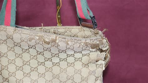 gucci wash bag|where to repair gucci bag.